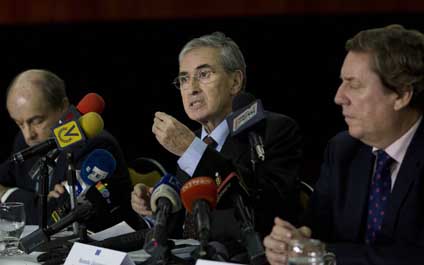 Eurodiputados visitan a alcalde Antonio Ledezma