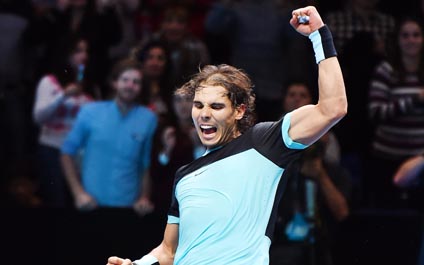 Nadal debuta con contundente triunfo ante Wawrinka