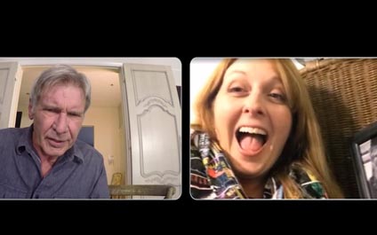 Harrison Ford sorprende a fanáticos de «Star Wars»