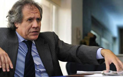 Almagro se defiende ante insultos de Nicolás Maduro