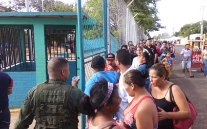 Situación irregular con testigos de mesa en Patria Joven