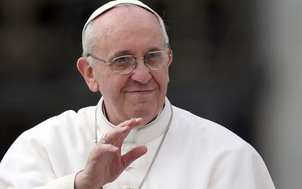 El papa Francisco visitará Colombia en el 2017