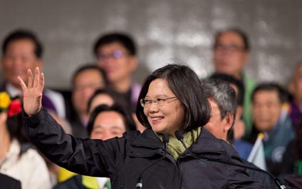 Taiwán elige por primera vez a una mujer como presidenta