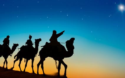 Hoy celebran la llegada de los tres Reyes Magos