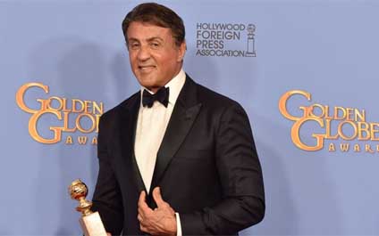 Stallone gana su primer Globo de Oro