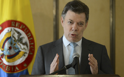 Santos espera que EEUU saque a las FARC de lista de terroristas