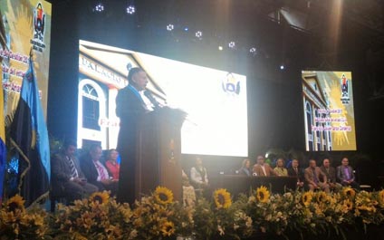 Arias resaltó logros en salud y vivienda en Memoria y Cuenta