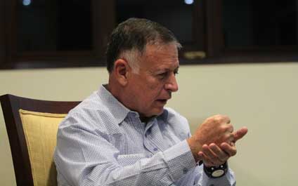 “Yo no estoy trabajando por la reelección”