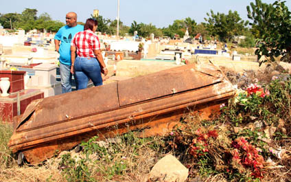Piden mayor seguridad en el cementerio de Cabimas