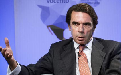 Expresidente Aznar insta a desmontar régimen de Maduro