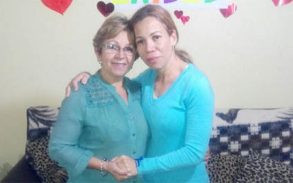 Laided Salazar fue trasladada a su casa en Los Teques
