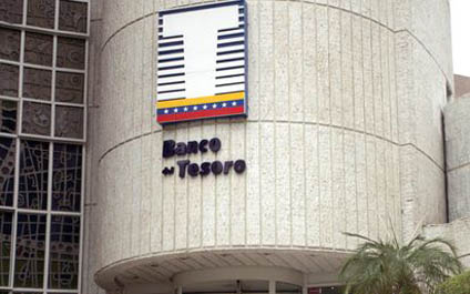 Suspenden actividades bancarias de Banco del Tesoro