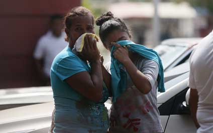 Tirotean a joven en el Polideportivo