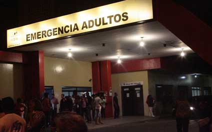 Masacre en el estadio de softbol