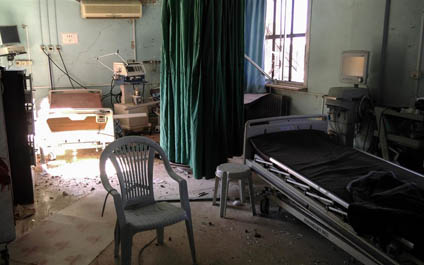 Nueve muertos en bombardeo contra centro médico en Siria