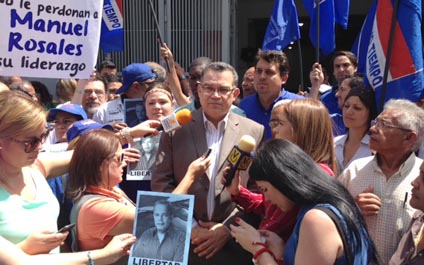 UNT solicita que Rosales sea liberado mañana