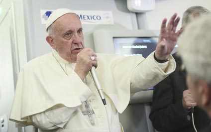 El Papa considera que Donald Trump no es cristiano