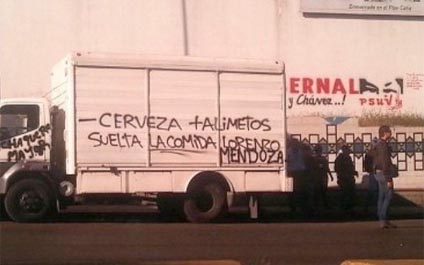 Retienen y asaltan camiones de Empresas Polar en Catia