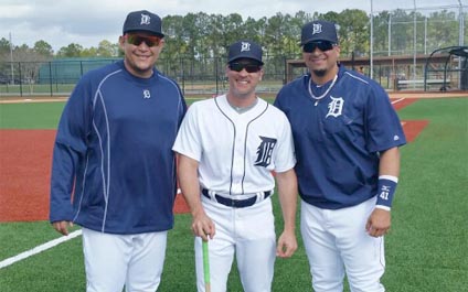 Cabrera hace sus primeros swings