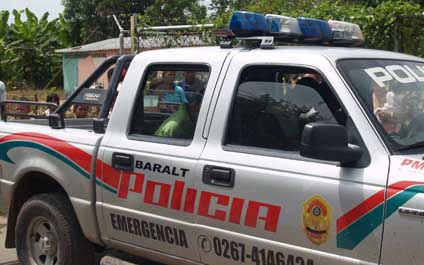 En Baralt hay más choros que policías