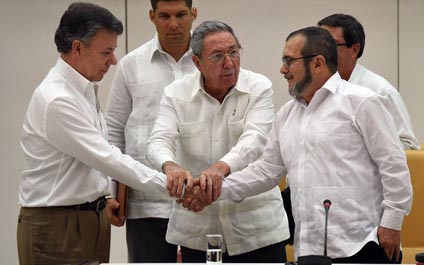 Gobierno colombiano y FARC iniciará nuevo ciclo de diálogos
