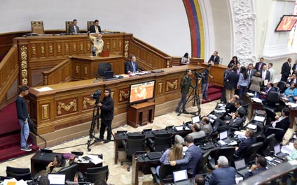 AN aprueba ley de reforma del BCV en segunda discusión