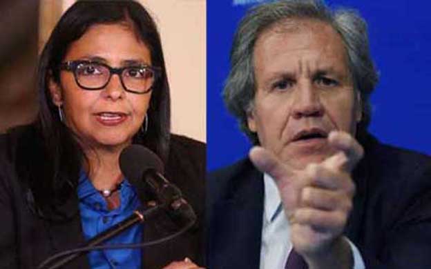 Almagro espera petición de la AN y la canciller le pide callarse