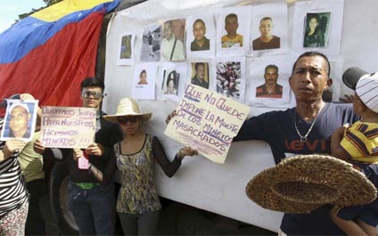 Señalan a colombianos por desaparición de mineros