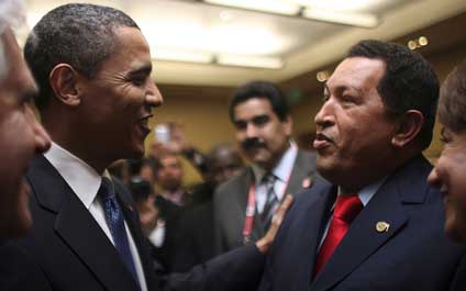 Obama dice que no consideró a Chávez una amenaza