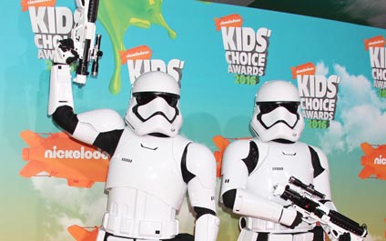 Star Wars elegida mejor película en los Kids’ Choice