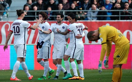 PSG logra su cuarto título consecutivo en Francia
