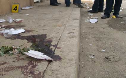 Matan a obrero en Santa Rita