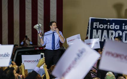 Marco Rubio se retira de la carrera republicana a la Casa Blanca