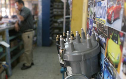 La escasez de autopartes alcanza el 40%