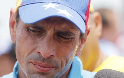 Capriles llamará a tomar las calles si el CNE no acepta referendo