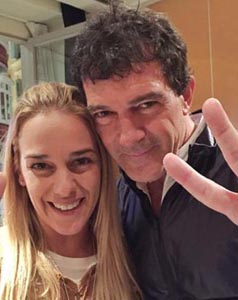 Antonio Banderas pide por la libertad de Leopoldo López 