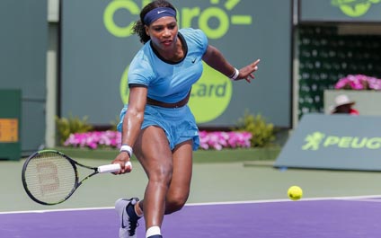 Rusa Kuznetsova vence a Serena Williams en torneo en Miami