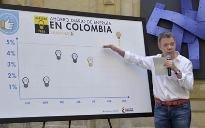 Colombia no tendrá que sufrir racionamiento eléctrico