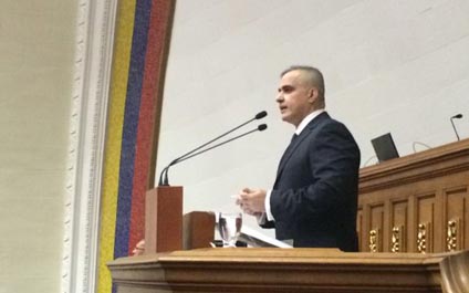 Defensor del Pueblo presenta informe ante la AN