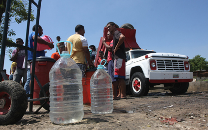 Cuatro parroquias de la COL se quedan sin agua