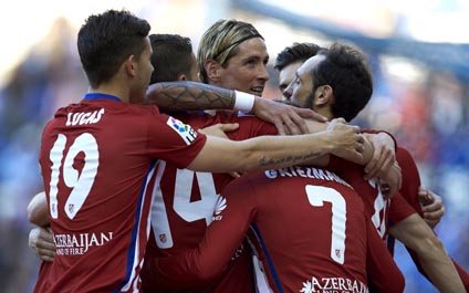 El Atlético de Madrid arrolla 3-1 al Espanyol