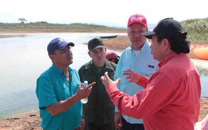 En los embalses solo queda el nivel muerto del agua