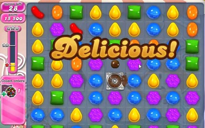 Candy Crush apaga su cuarta velita