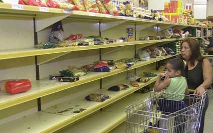 No hay comida