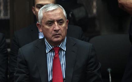Acusan de nuevo caso por corrupción a Otto Pérez Molina