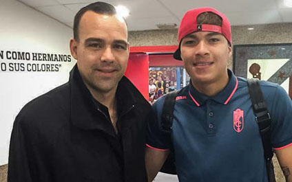 Dudamel se encuentra con Jeffrén, Peñaranda y Vizcarrondo