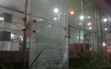 Atacan sede de VTV