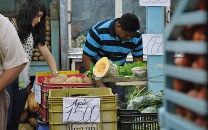 Verduras aumentan en dos semanas hasta 200 %