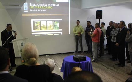 Alcaldía de Maracaibo inaugura biblioteca virtual