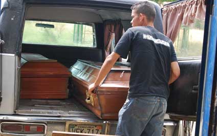 Visita de la muerte en Valmore Rodríguez